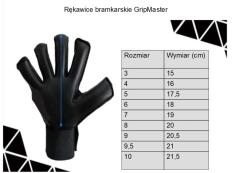 Rękawice bramkarskie GripMaster Rozm. 10