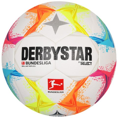 Piłka DerbyStar Bundesliga 2022 Brillant Replica 3955100055