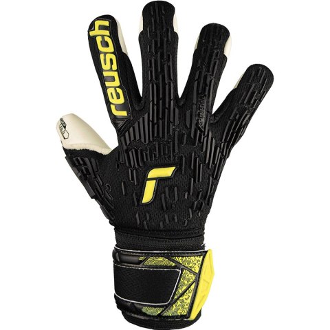 Rękawice Reusch Attrakt Freegel Gold Finger Support Junior 54 72 130 7752