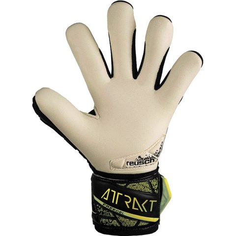 Rękawice Reusch Attrakt Freegel Gold Finger Support Junior 54 72 130 7752