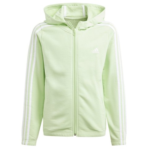 Bluza adidas 3 Stripes Full-Zip Hoodie girls IS2632