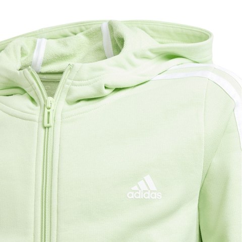 Bluza adidas 3 Stripes Full-Zip Hoodie girls IS2632