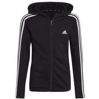 Bluza adidas Essentials 3 Stripes Full-Zip Hoodie girls IC3634