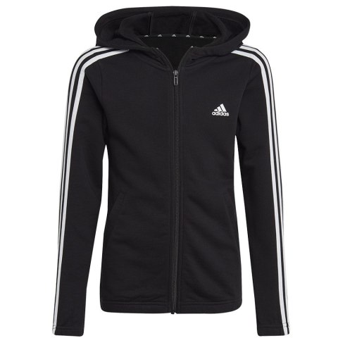 Bluza adidas Essentials 3 Stripes Full-Zip Hoodie girls IC3634