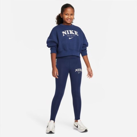 Legginsy Nike Sportswear Trend HW Lggng Prnt girls FD0889 410