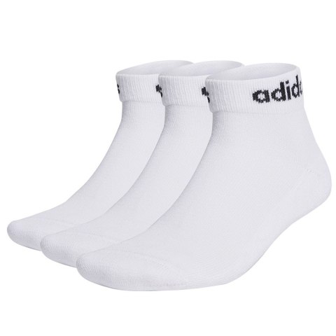 Skarpety adidas Linear Ankle Cushioned 3PP HT3457