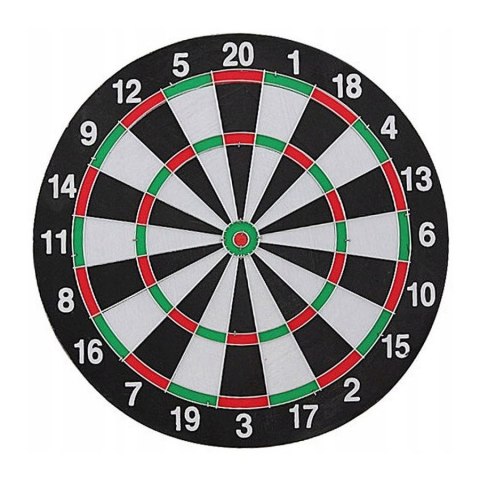 Tarcza dart sizalowa 30 cm + 6 rzutek