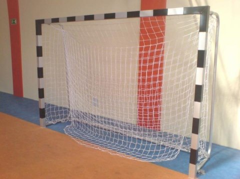 Siatka na bramkę 3x2x1x1,5 m z łapaczem (komplet 2szt.) Siatka na bramkę 3x2x1x1,5 m z łapaczem (komplet 2szt.)